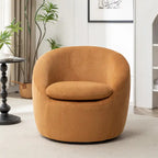 Fauteuil pivotant - Rotation à 360° - Tissu bouclé