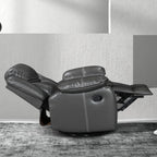 Fauteuil inclinable en cuir, large, durable, avec massage et chauffage