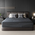 SweDrea Matelas hybride en mousse à mémoire de forme moelleux 8/12 po. respirant et rafraîchissant avec CertiPUR-US, SGS et OEKO-TEX