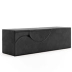 Avana Kami Chaise convertible / Yoga & Massage - Pouf 2 en 1 avec chaise longue de yoga pliable dissimulée, microvelours - N/A