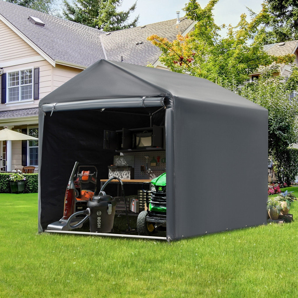 Abri de jardin et carport : abri portable pour vélos, motos et rangement de jardin