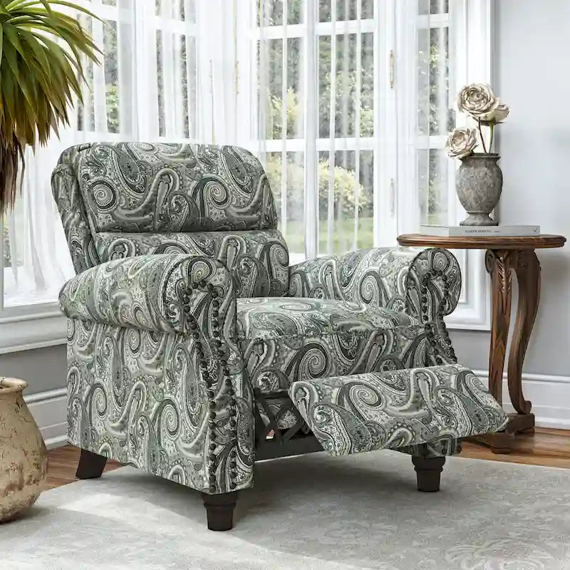 Fauteuil inclinable à dossier poussoir Copper Grove Jessie ProLounger Paisley