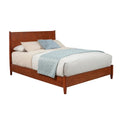 Lit plateforme Flynn Alpine Furniture, Chêne