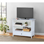 Meuble TV d'angle Mission en bois massif
