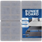 1.5 Planche Bunkie en bois fendu, entièrement assemblée, housse de ventilation en tissu - Remplace les lattes en bois ou le sommier tapissier pour les cadres de lit