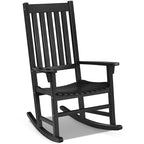 Chaise Berçante Cadre en Bois Massif Balancelle de Porche Intérieur Extérieur