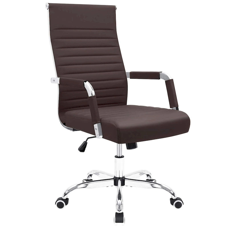 Chaise de bureau Homall nervurée Chaise de bureau d'ordinateur