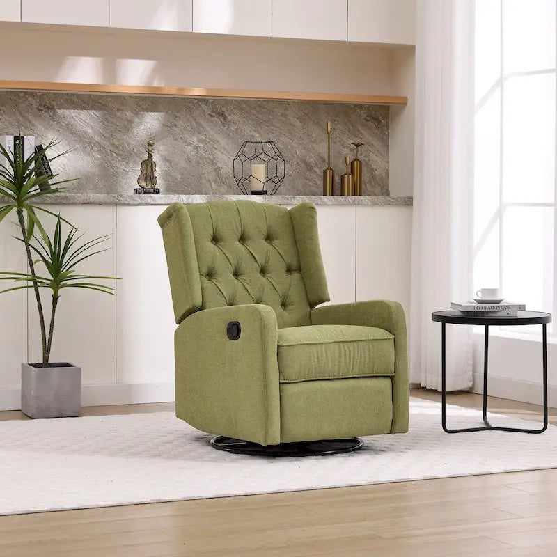 Fauteuil de relaxation multi-vitesses, rotatif à 360 degrés, avec fonction de bascule