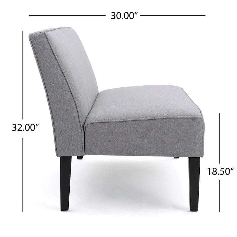 Canapé deux places en tissu Dejon de Christopher Knight Home
