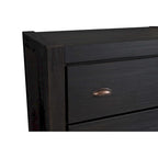 Commode 5 tiroirs en bois massif Montauk de Grain Wood Furniture