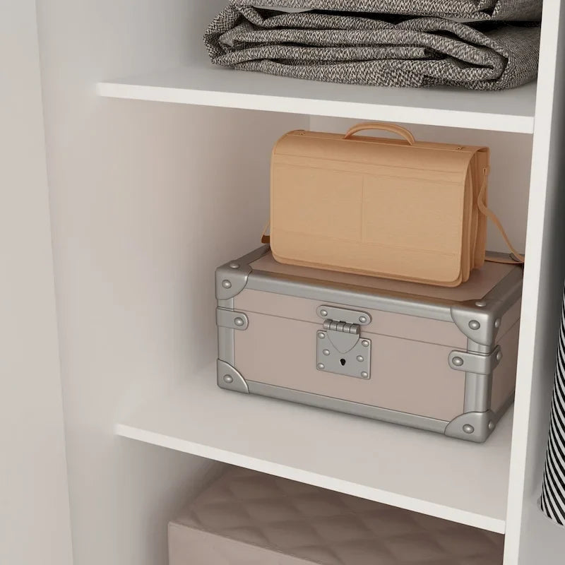 Armoire à 5 niveaux avec 2 portes