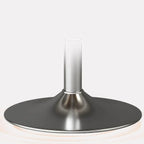 Tabouret de bar pivotant réglable en cuir rembourré