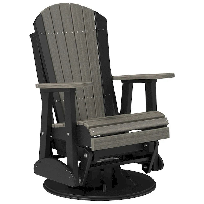Chaise pivotante et coulissante Adirondack en Poly Lumber