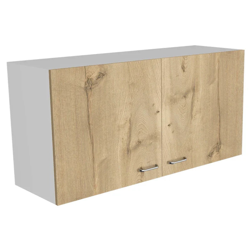 TUHOME Napoles Meuble Haut Mural Double Porte - N/A