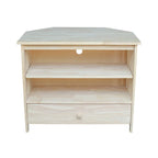 Meuble TV d'angle Mission en bois massif