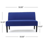 Canapé deux places en tissu Dejon de Christopher Knight Home