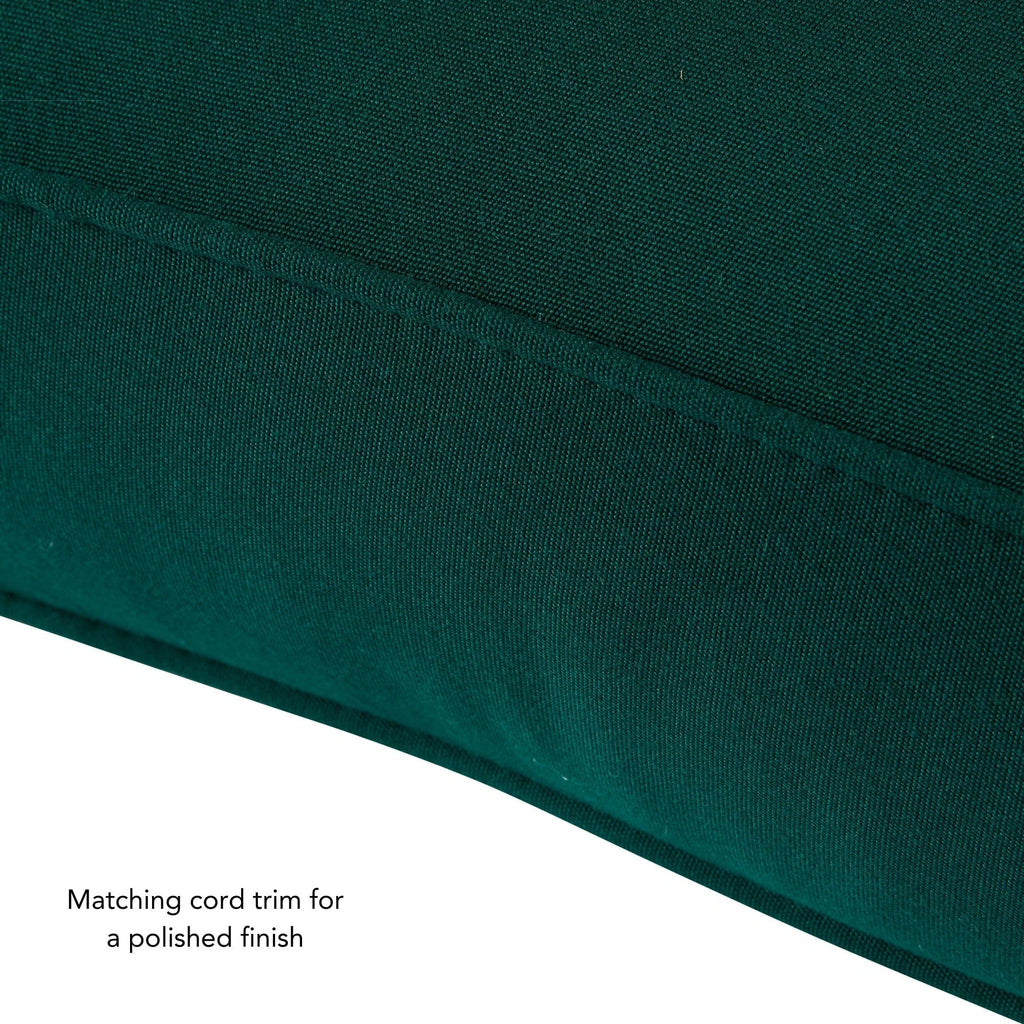 Ensemble de 2 coussins d'extérieur Sunbrella haut de gamme à assise profonde