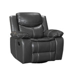 Fauteuil inclinable en cuir, large, durable, avec massage et chauffage
